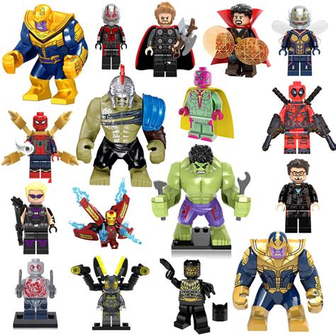 New Lego MARVEL Minifiguren Super Heroes Black Panther Avengers Mini Figure 2018 | eBay