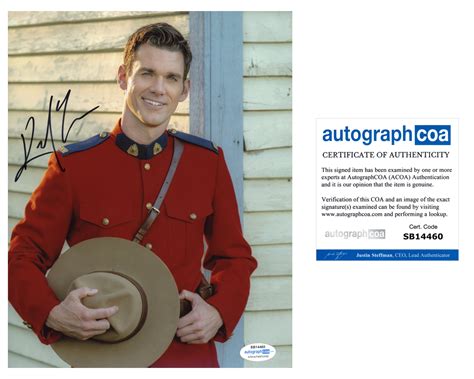 Kevin McGarry When Calls the Heart Signed Autograph 8x10 Photo ACOA ...