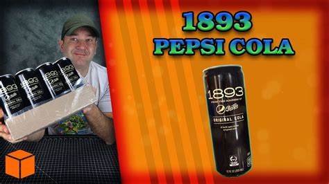 Pepsi Cola 1893 || Unboxing - YouTube