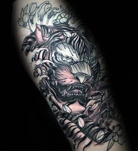 Inner Forearm Tiger Tattoo | Hot Sex Picture