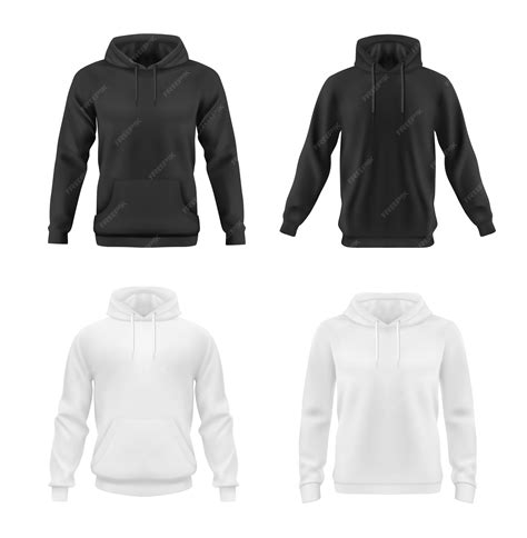 Premium Vector | Hoodie, sweatshirt mockup for men or women