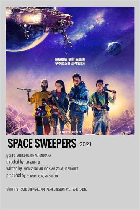 Space sweepers minimalist poster | Film bagus, Estetika korea, Film