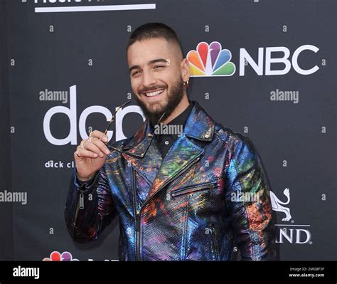 FILE - This May 1, 2019 file photo shows Maluma at the Billboard Music ...