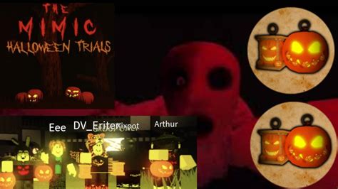 The Mimic HALLOWEEN TRIALS (FULL WALKTHROUGH) +2 JACK O LANTERNS! - YouTube