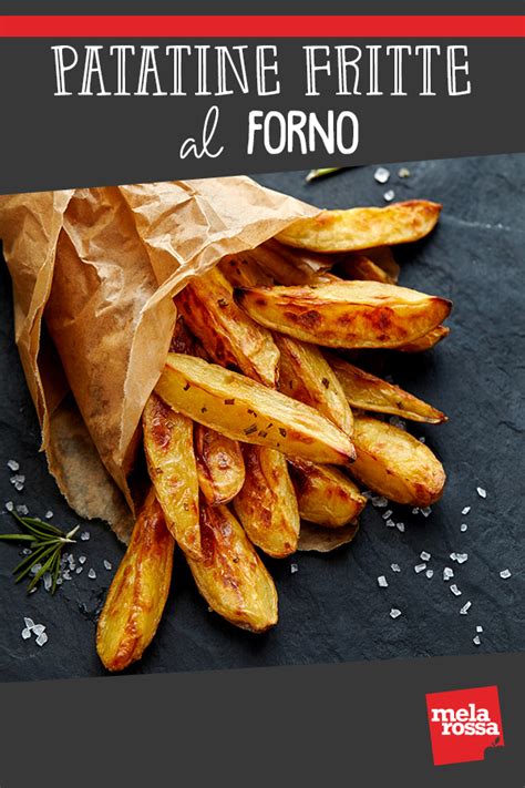 Patatine fritte al forno, croccanti e light | Melarossa