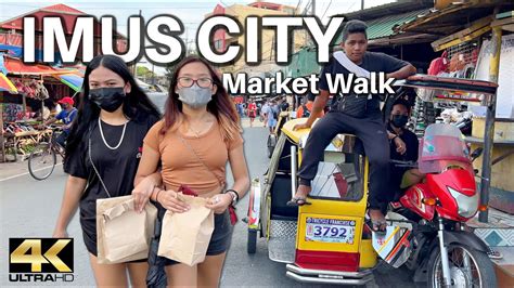 Walking Around Imus City Cavite Philippines Market Central [4K] - YouTube