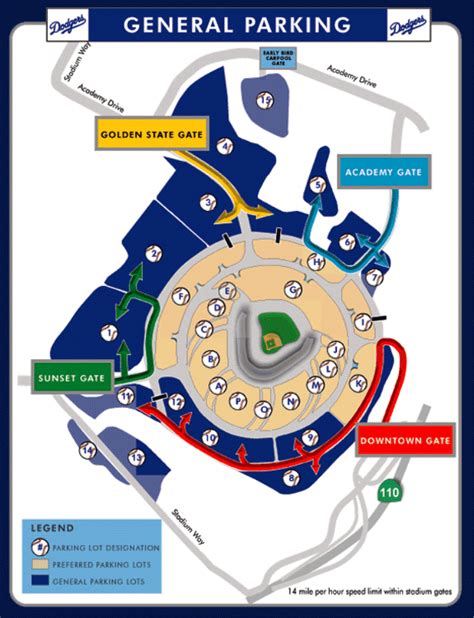 Pin by Terry Golden on My "Dodger Stadium" Collection | Map, Dodger stadium, Stadium