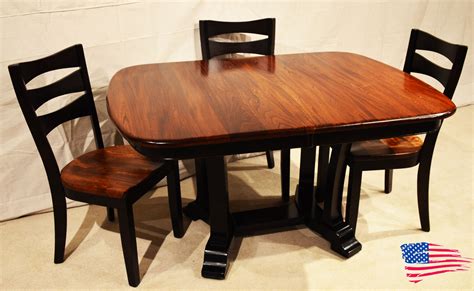 amish elm dining table - Jasen's Fine Furniture- Since 1951
