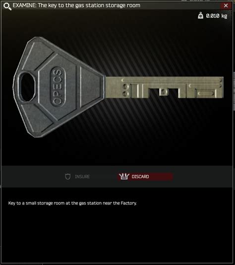 Machinery Key Tarkov