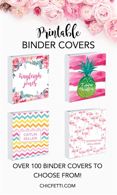 How to Make Your Own Printable Binder Covers (easy and cheap!) | Binder ...