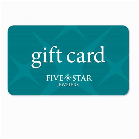 FSJ E-Gift Card – FiveStarJewelers.com