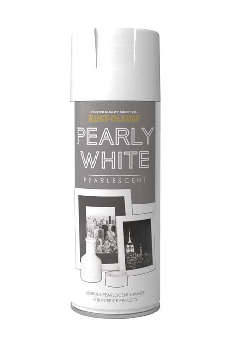 Pearly White Spray Paint - Rustoleum Spray Paint