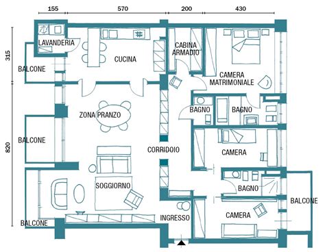 Pianta Mappa Casa