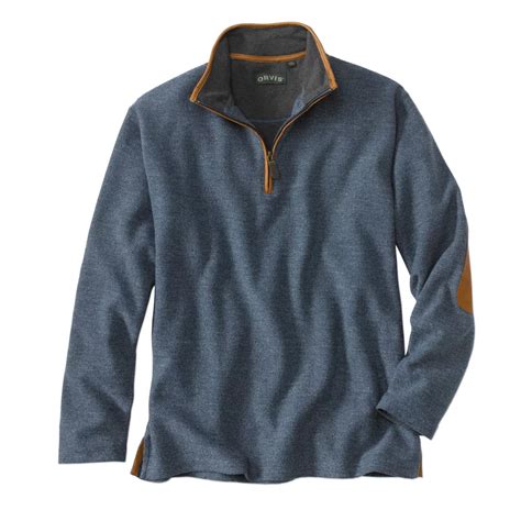 Simoom Tweed Quarter-Zip Sweatshirt | Orvis