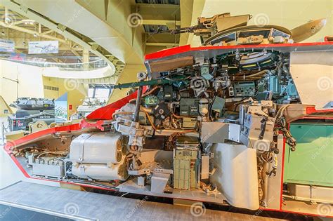 Interior View of Vintage Chieftain Tank at Jordan S Royal Tank Museum Editorial Photography ...