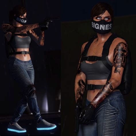 Gta 5 Female Outfits Tryhard