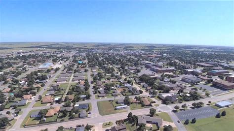 360 View of Weatherford, Oklahoma from the North Edge of town. - YouTube