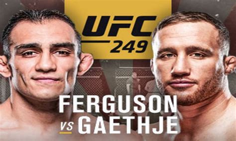 Apuestas UFC: Tony Ferguson vs Justin Gaethje