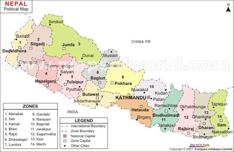 Nepal Latitude And Longitude Map - Callie Veronike