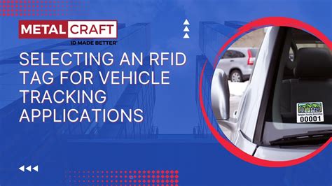 Selecting an RFID Tag for Vehicle Tracking Applications - YouTube