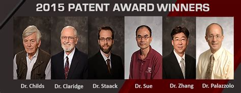 2015 Patent and Innovation Award Winners | Texas A&M University Engineering