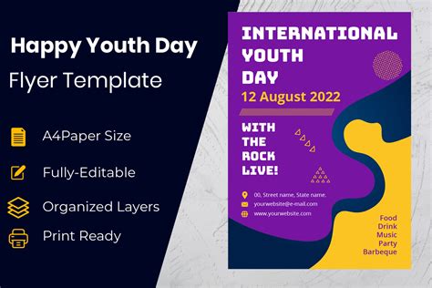 International Youth Day Theme Graphic by bishal_chandra · Creative Fabrica