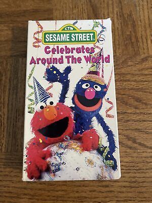 SESAME STREET - Celebrates Around the World (VHS, 1997) BRAND NEW £27.51 - PicClick UK