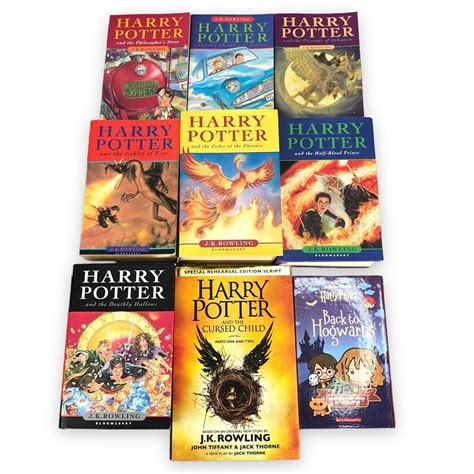 Harry Potter 8 Book Cover