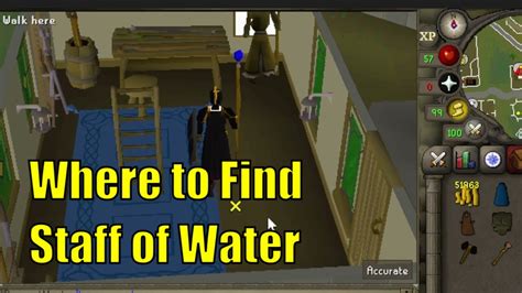 Where to Find Staff of Water in OSRS - YouTube