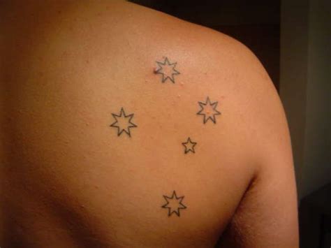 next tattoo? It's the southern cross, the constellation seen in the ...