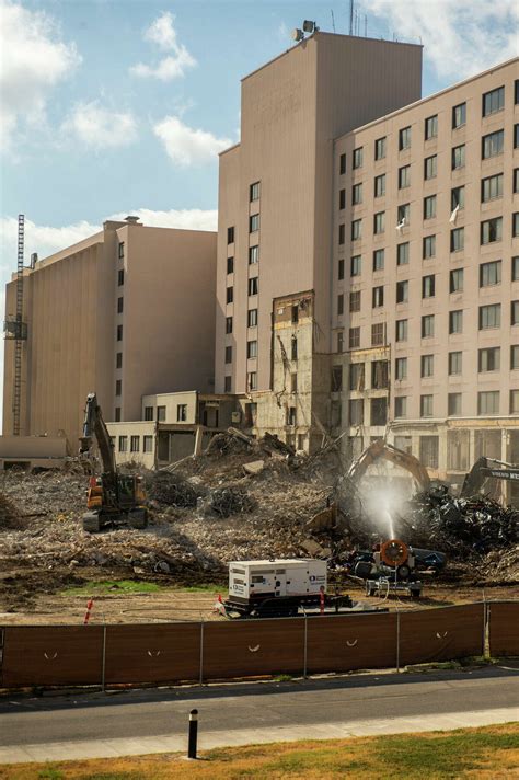 The famed Wilford Hall Medical Center meets the wrecking ball