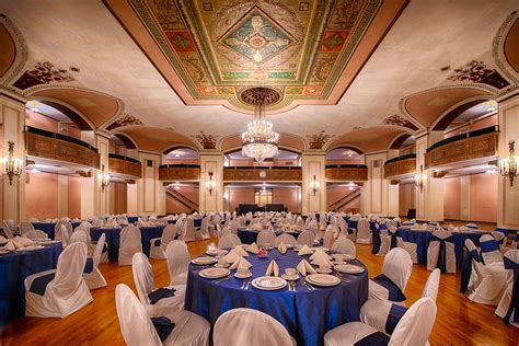 Crystal Ballroom: The Detroit Masonic Temple | Masonic temple, Table decorations, Event