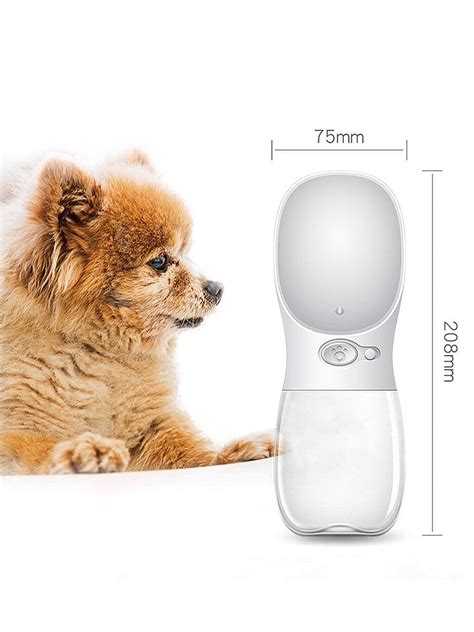 Pet Dog Water Bottle Outdoor Walking Portable Dog Water Dispenser Pet ...