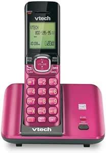 Vtech CS6519-19 Pink Cordless Phone System DECT 6.0: Amazon.ca: Electronics