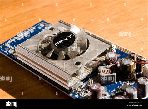 Broken PCI-Express Graphics card Stock Photo - Alamy