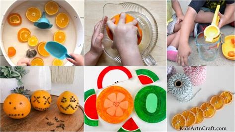 Orange Crafts & Activities for Kids - Kids Art & Craft