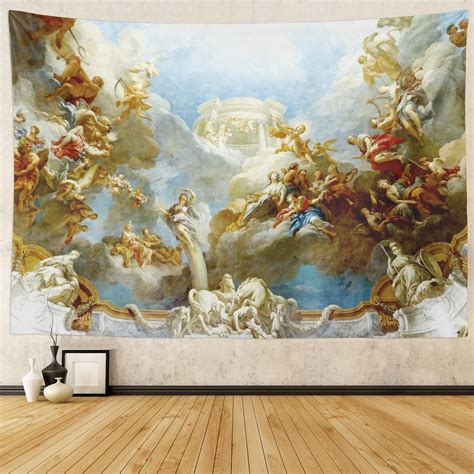 Greek Mythology Classic Art Masterpiece Tapestry Series Charles-Antoine Coypel Fury Of Achilles ...