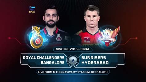 VIVO IPL Final 2016 Highlights | Royal Challengers Bangalore vs Sunrisers Hyderabad | Match No ...