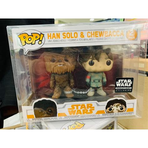 POP Funko Solo A Star Wars Story Han Solo and Chewbacca 2 Pack | Shopee Thailand