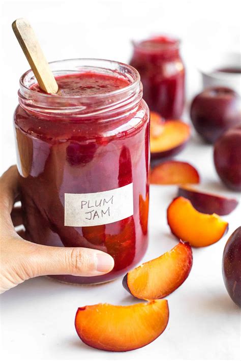 Easy Plum Jam Recipe (No Pectin) - Dish by Dish