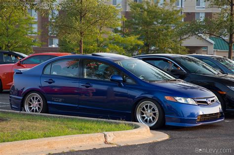 Blue 8th gen Civic Si - BenLevy.com