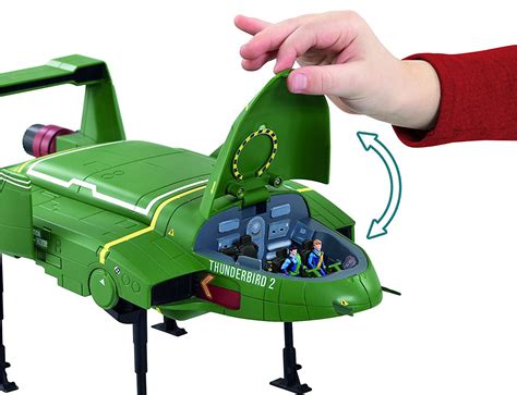 Thunderbirds Supersize DX TB2 with TB4 Vehicle Playset Thunderbirds ...