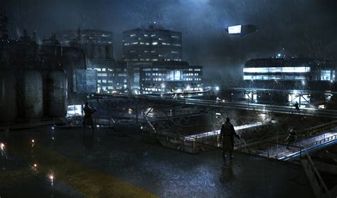 night, Cyberpunk, Rain, Futuristic Wallpapers HD / Desktop and Mobile Backgrounds