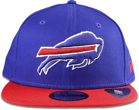 New Era Buffalo Bills Hat NFL Royal Blue Red 2Tone 9FIFTY Snapback Adjustable Cap Adult One Size ...