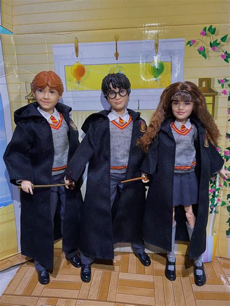 Harry Potter Dolls from Mattel Barbie Complete Set OOTB, Hobbies & Toys ...