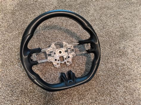 Maryland - SOLD: DCTMS Steering Wheel - Leather with grey stitching | 2015+ S550 Mustang Forum ...