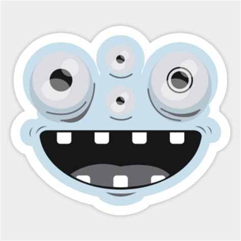 Funny Face - Funny Face - Sticker | TeePublic