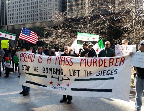 Chicago meeting: THE SYRIAN REVOLUTION OF FREEDOM AND DIGNITY VS. COUNTER-REVOLUTION AS TEST OF ...