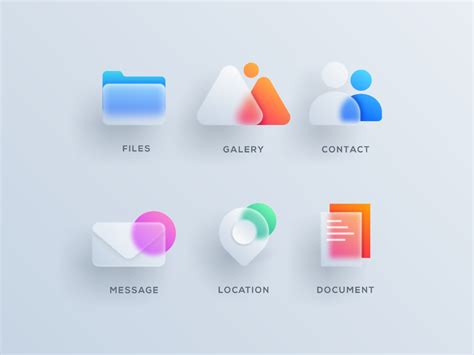 phone icon set | Icon set design, App icon design, Icon design inspiration