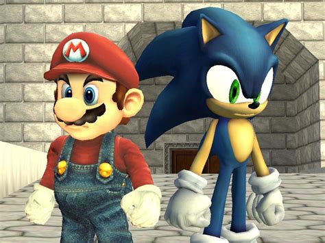 Mario Vs Sonic by SuperSmashBrosGmod on DeviantArt